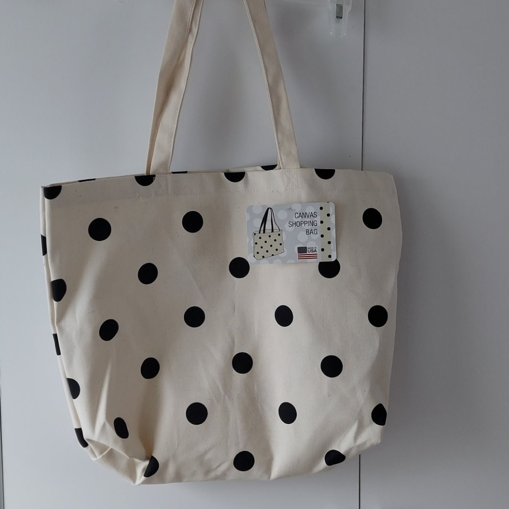 NWT 🍋🍋PlanetE Canvas Shopping Bag 🛍